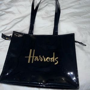 Harrods shopping bag